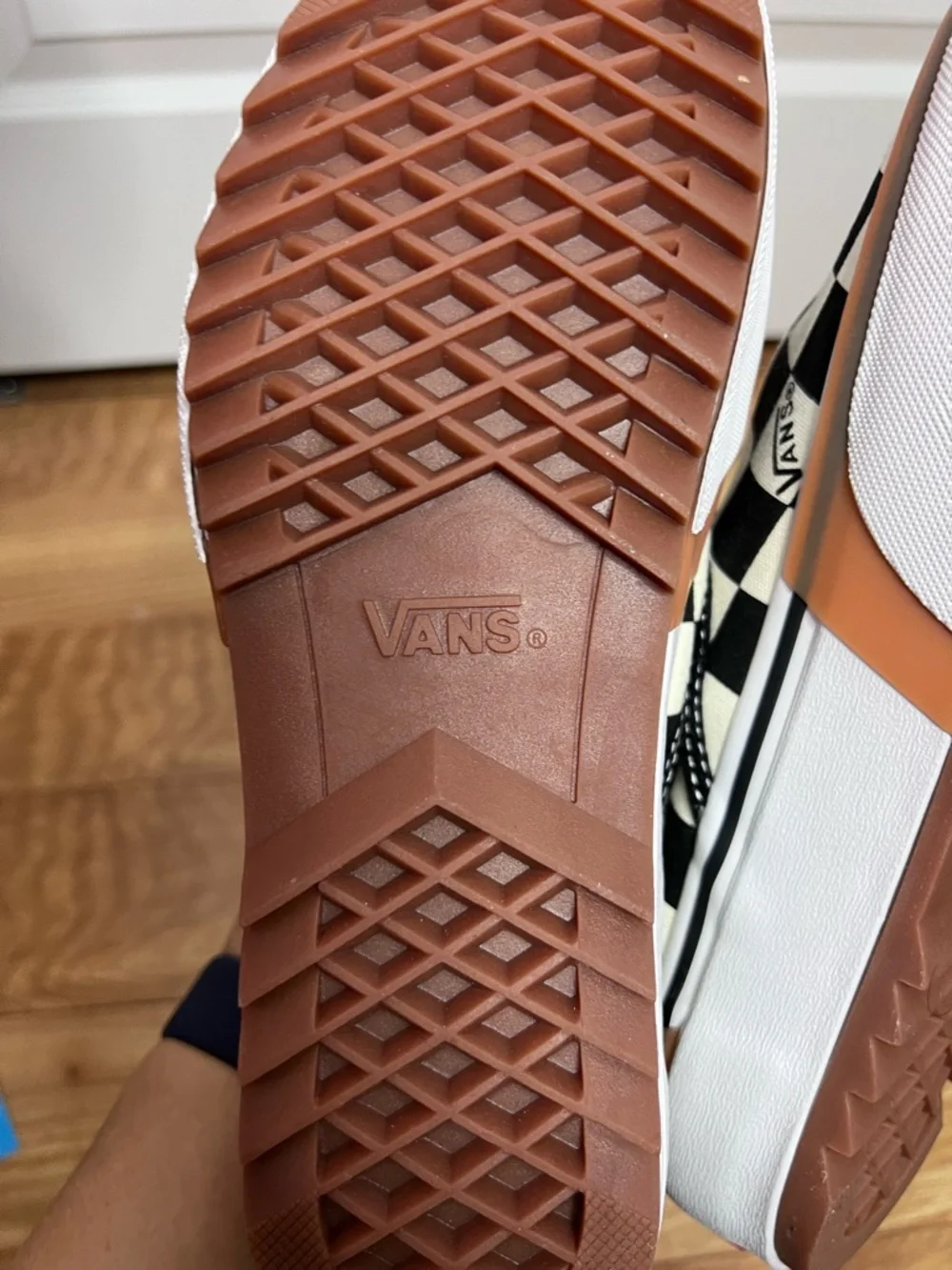 Vans Stacked Checkered platform sneakers 8.5 - Picture 7 of 11